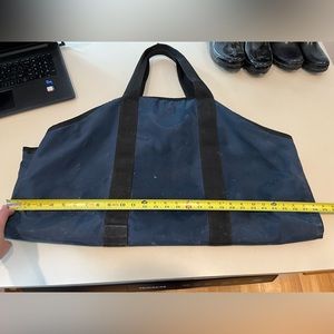 LL Bean Firewood Carrier Tote Bag Dura Tough Log Fireplace Accessories Camping